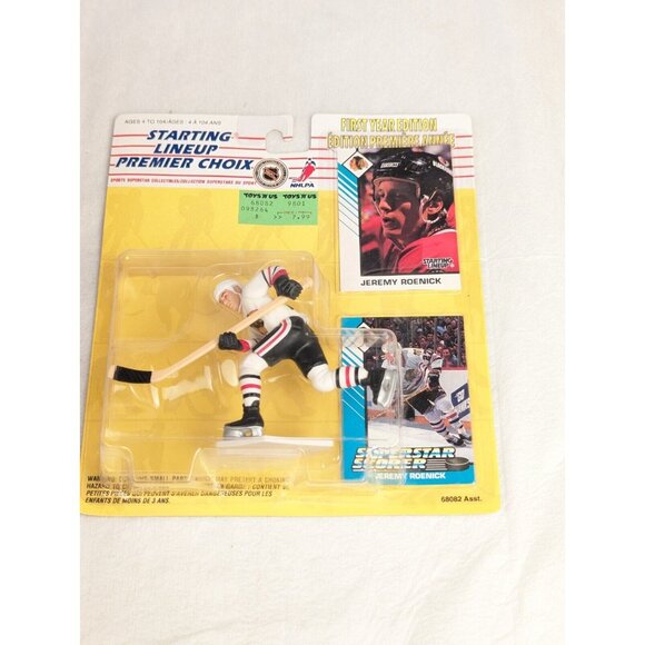 1993 NHL Starting Lineup JEREMY ROENICK Chicago Blackhawks Figure - Picture 6 of 10